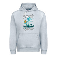 Heather Grey family vacation retro sunset hawaii kauai t shirt Urban Hoodie - linhVisuals