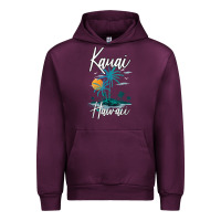 Mauve Wine family vacation retro sunset hawaii kauai t shirt Urban Hoodie - linhVisuals