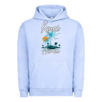 Pigment Grape Ice family vacation retro sunset hawaii kauai t shirt Urban Hoodie - linhVisuals