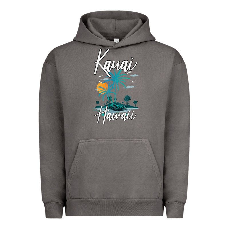 Family Vacation Retro Sunset Hawaii Kauai T Shirt Urban Hoodie by linhVisuals | Teevron