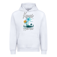 White family vacation retro sunset hawaii kauai t shirt Urban Hoodie - linhVisuals