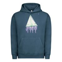 Pigment Midnight Navy Alt-j Urban Hoodie - linhVisuals