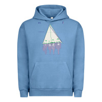 Pigment Pebble Blue Alt-j Urban Hoodie - linhVisuals