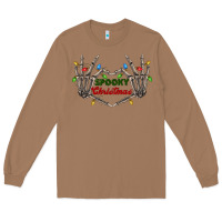 Toasted Coconut spooky christmas skeleton hands Long Sleeve Tee - FaDigitalArtStudio