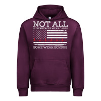 Nurses Not All Superheroes Wear Caps Some Wear Scrubs Nurse Supportive Urban Hoodie | Teevron