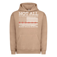 Pigment Burro nurses not all superheroes wear caps some wear scrubs nurse supportive Urban Hoodie - linhVisuals
