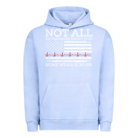 Pigment Grape Ice nurses not all superheroes wear caps some wear scrubs nurse supportive Urban Hoodie - linhVisuals