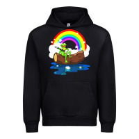 Black the rainbow connection Urban Hoodie - linhVisuals