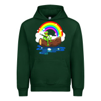Forest Green the rainbow connection Urban Hoodie - linhVisuals
