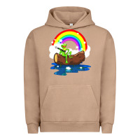 Pigment Burro the rainbow connection Urban Hoodie - linhVisuals