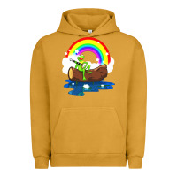 Pigment Peanut Butter the rainbow connection Urban Hoodie - linhVisuals