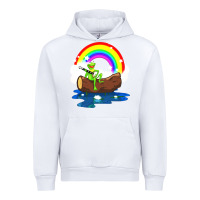 White the rainbow connection Urban Hoodie - linhVisuals