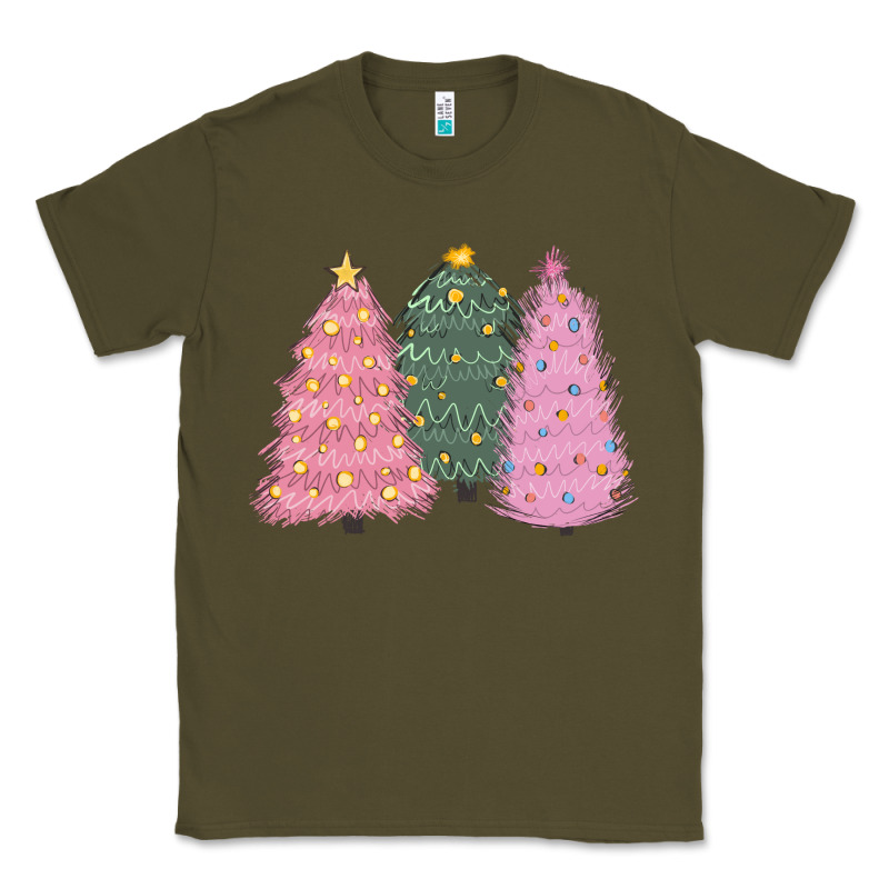 Christmas Trees Classic Tee by CowGirlArtShop | Teevron
