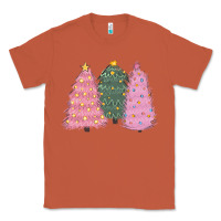 Copper christmas trees Classic Tee - CowGirlArtShop