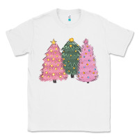 White christmas trees Classic Tee - CowGirlArtShop