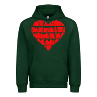 Forest Green book lover Urban Hoodie - linhVisuals