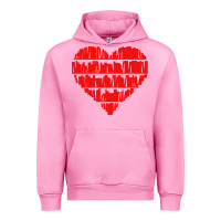 Fuchsia Pink book lover Urban Hoodie - linhVisuals
