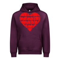 Mauve Wine book lover Urban Hoodie - linhVisuals