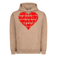 Pigment Burro book lover Urban Hoodie - linhVisuals