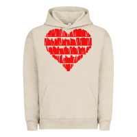 Pigment French Oak book lover Urban Hoodie - linhVisuals