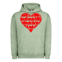 Pigment Oil Green book lover Urban Hoodie - linhVisuals