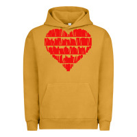Pigment Peanut Butter book lover Urban Hoodie - linhVisuals