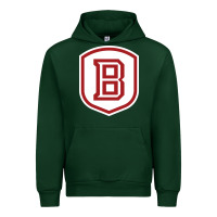 Forest Green Bradley University Athletics Urban Hoodie - linhVisuals