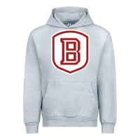 Heather Grey Bradley University Athletics Urban Hoodie - linhVisuals