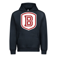 Navy Bradley University Athletics Urban Hoodie - linhVisuals