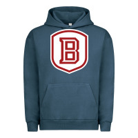 Pigment Midnight Navy Bradley University Athletics Urban Hoodie - linhVisuals