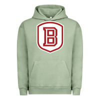 Pigment Oil Green Bradley University Athletics Urban Hoodie - linhVisuals