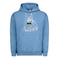 Pigment Pebble Blue catman tshirt Urban Hoodie - linhVisuals