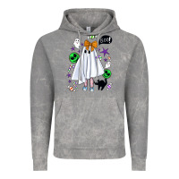 Cloud Rock cute ghost halloween Vintage Hoodie - BundleAndBundleShop