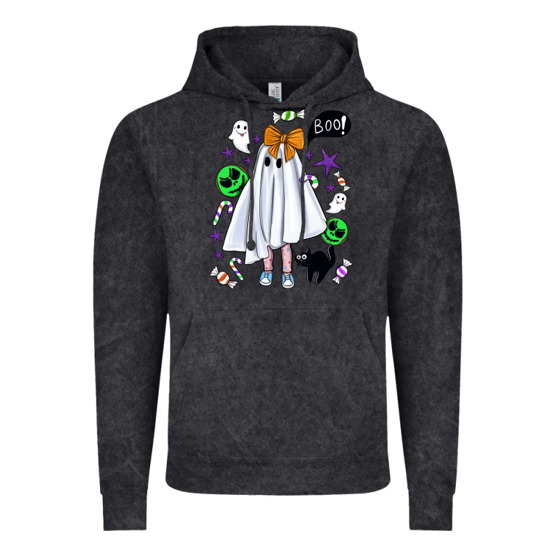 Cute Ghost Halloween Vintage Hoodie by BundleAndBundleShop | Teevron