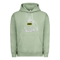 Pigment Oil Green catman tshirt Urban Hoodie - linhVisuals