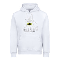 White catman tshirt Urban Hoodie - linhVisuals