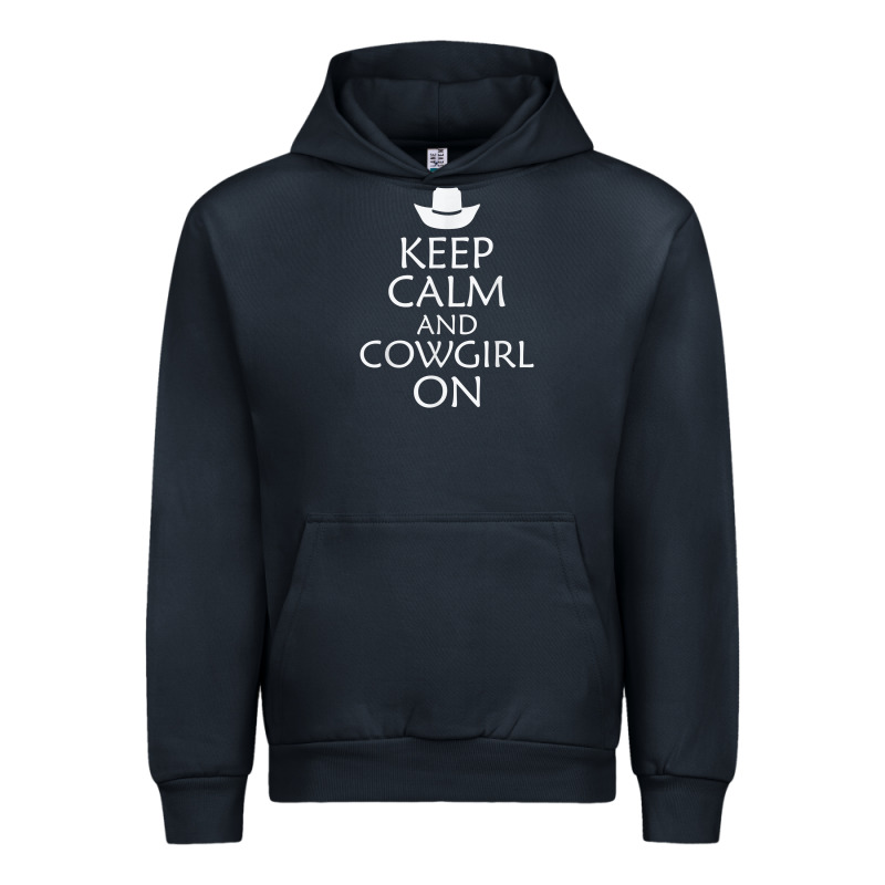 Keep Calm And Cowgirl Horse Urban Hoodie by linhVisuals | Teevron