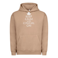 Pigment Burro keep calm and cowgirl horse Urban Hoodie - linhVisuals
