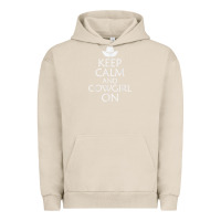 Pigment French Oak keep calm and cowgirl horse Urban Hoodie - linhVisuals