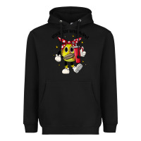 Black boujee softball mama Heavyweight Hoodie - JahusDesignShop