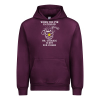 Mauve Wine military mr grenade is not our friend Urban Hoodie - linhVisuals