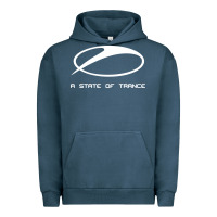 Pigment Midnight Navy #a state of trance radio Urban Hoodie - linhVisuals
