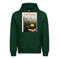 Forest Green the new yorker 1973 Urban Hoodie - linhVisuals