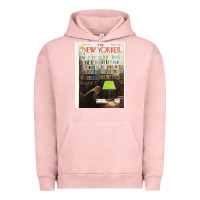 Pigment Salmon the new yorker 1973 Urban Hoodie - linhVisuals