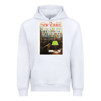 White the new yorker 1973 Urban Hoodie - linhVisuals