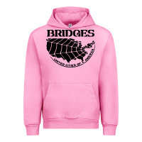 Fuchsia Pink bridges death stranding Urban Hoodie - linhVisuals