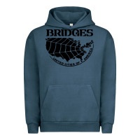 Pigment Midnight Navy bridges death stranding Urban Hoodie - linhVisuals