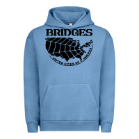 Pigment Pebble Blue bridges death stranding Urban Hoodie - linhVisuals