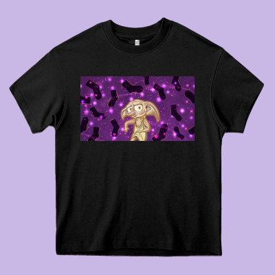 Elf With Big Ears And Socks Heavy Core Tee Designed By Tumblerdesignbyshophia