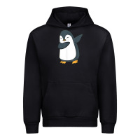 Black penguin dabbing funny Urban Hoodie - linhVisuals